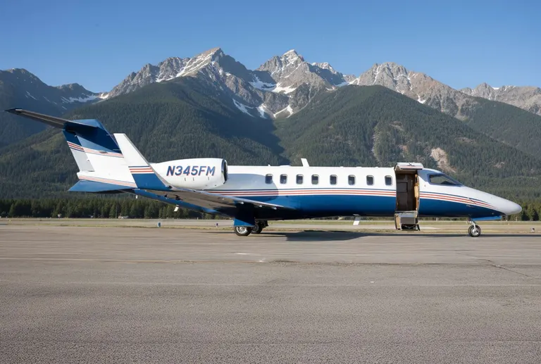 2001 Bombardier Learjet 45 exterior