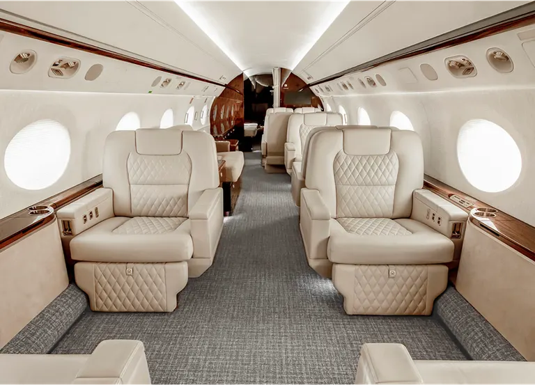 2004 Gulfstream G550 cabin