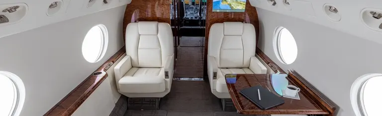 2004 Gulfstream G550 cabin