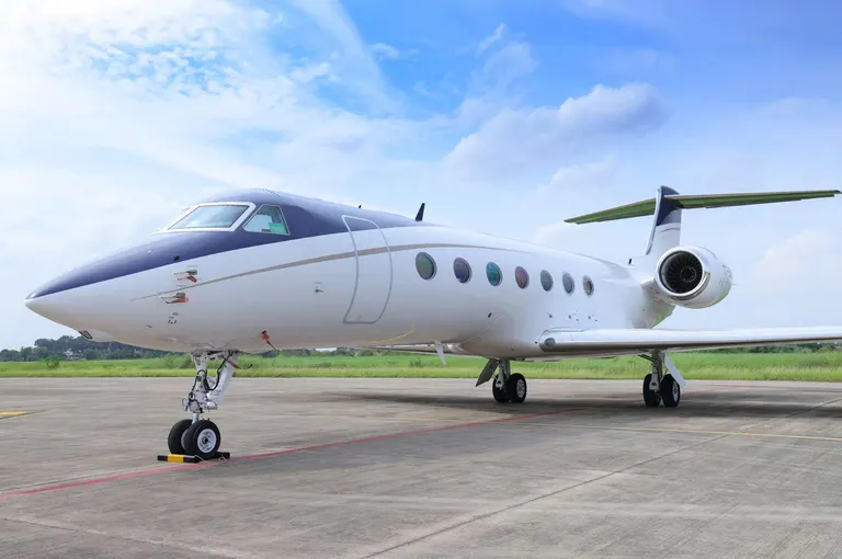 2005 Gulfstream G550 exterior