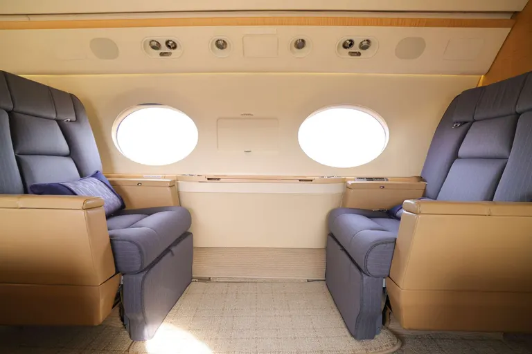2005 Gulfstream G550 cabin