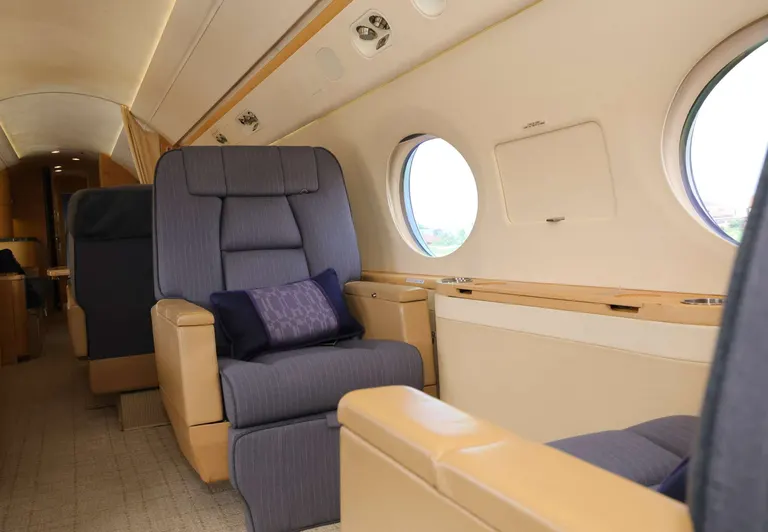 2005 Gulfstream G550 cabin