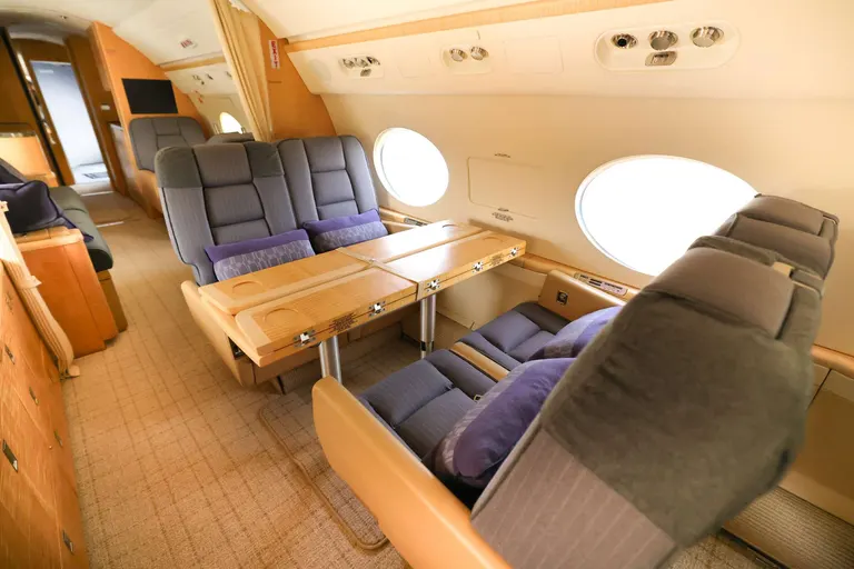 2005 Gulfstream G550 cabin