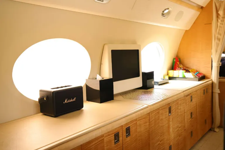2005 Gulfstream G550 cabin