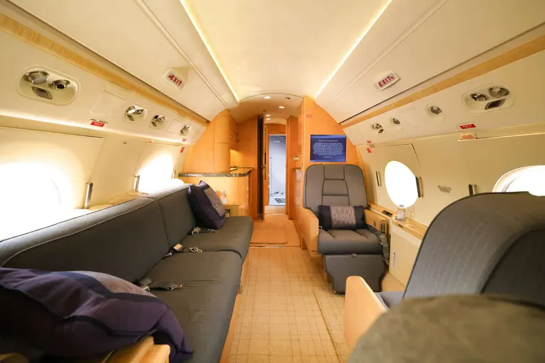 2005 Gulfstream G550 cabin