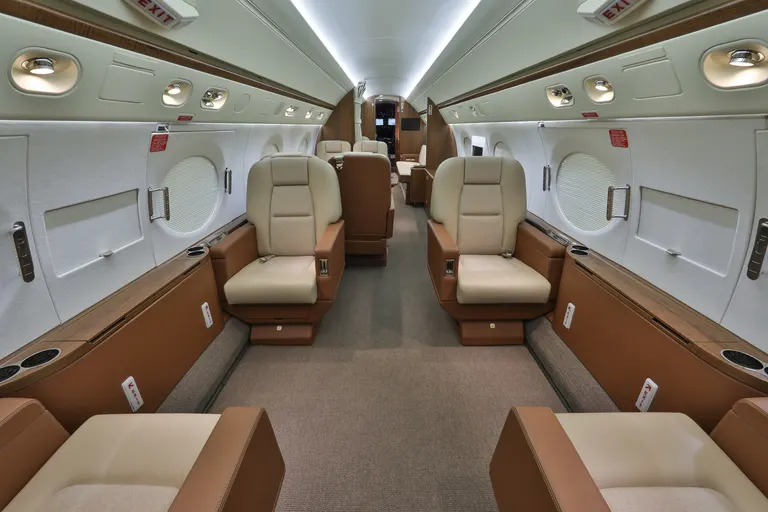 2006 Gulfstream G550 cabin