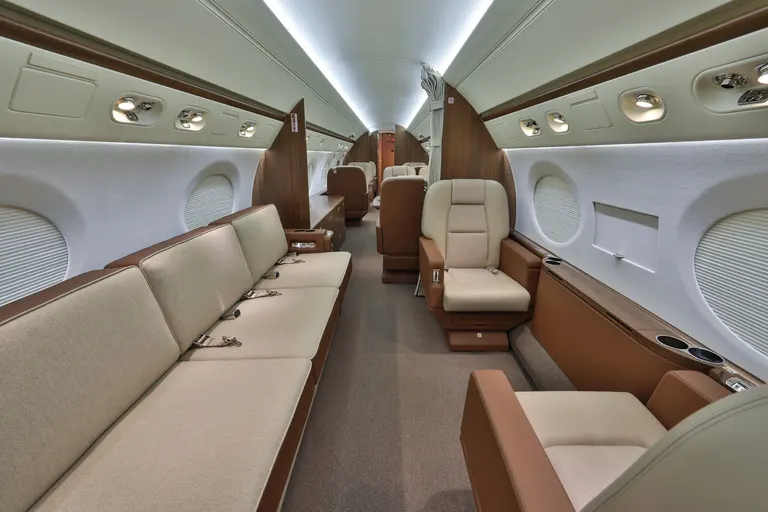 2006 Gulfstream G550 cabin