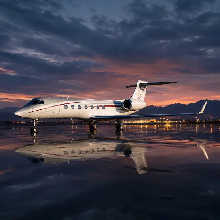 2007 Gulfstream G550 exterior