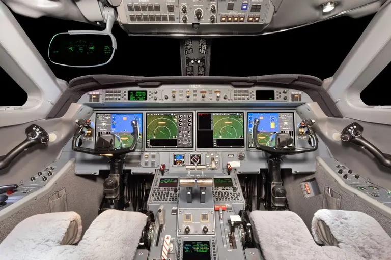 2007 Gulfstream G550 cabin