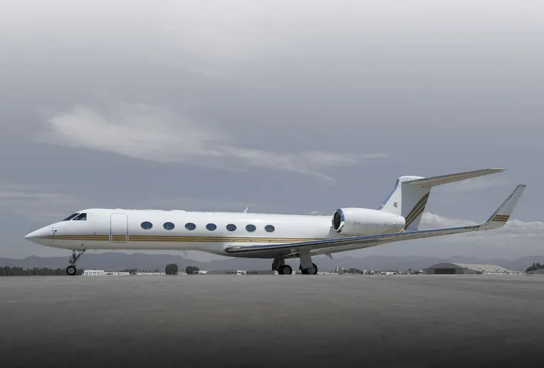 2007 Gulfstream G550 exterior