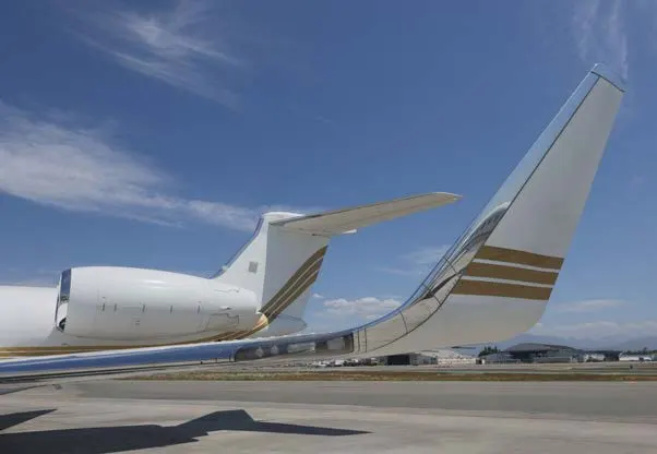 2007 Gulfstream G550 exterior