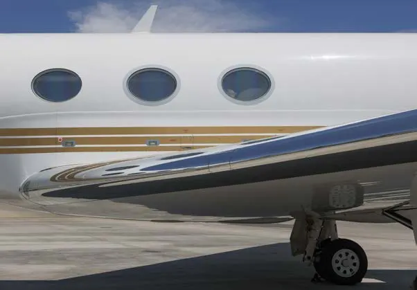 2007 Gulfstream G550 exterior