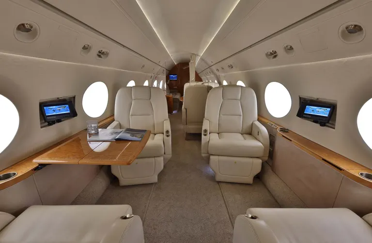 2007 Gulfstream G550 cabin