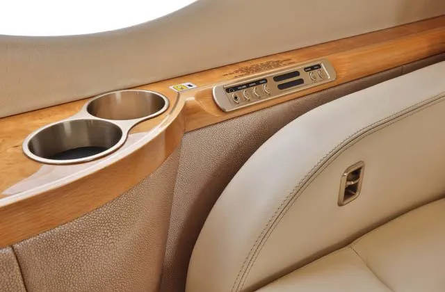 2007 Gulfstream G550 cabin