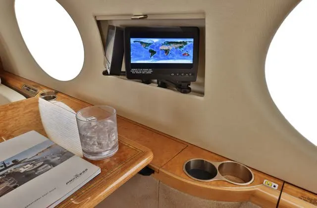 2007 Gulfstream G550 cabin