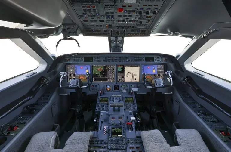 2007 Gulfstream G550 cabin