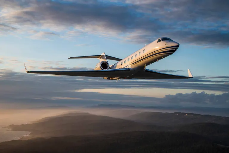 2008 Gulfstream G550 exterior