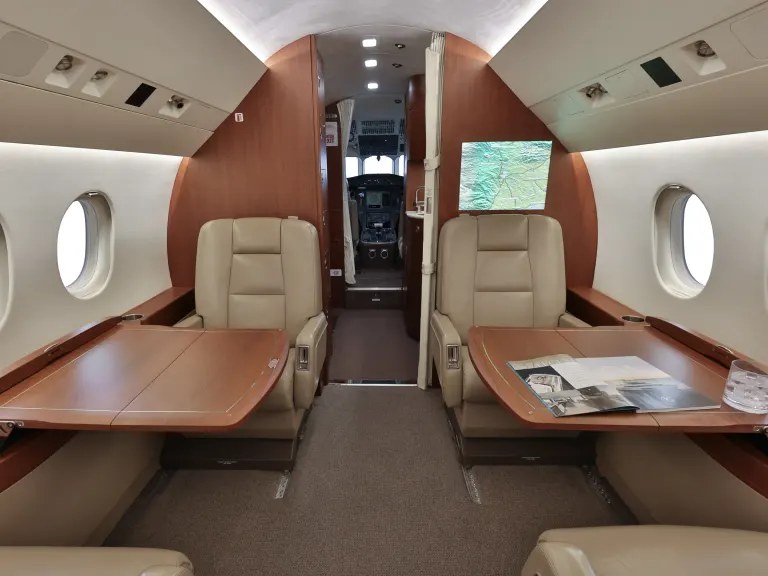 2008 Gulfstream G550 cabin