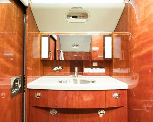 2008 Gulfstream G550 cabin