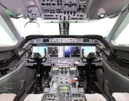 2008 Gulfstream G550 cabin