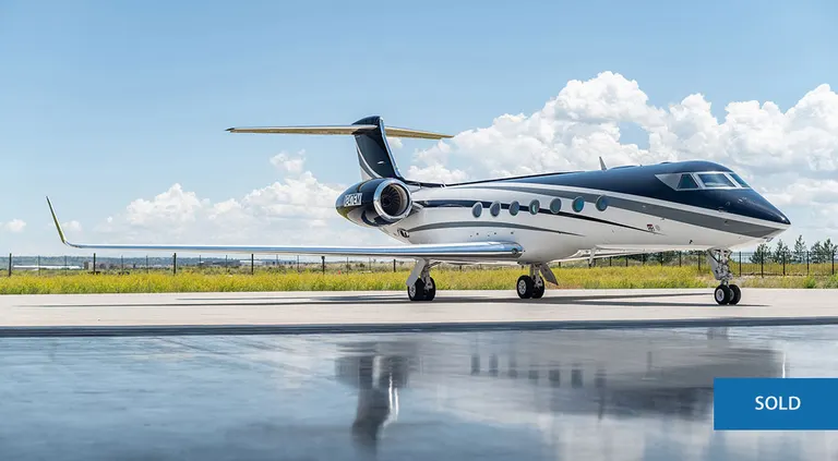 2010 Gulfstream G550 exterior