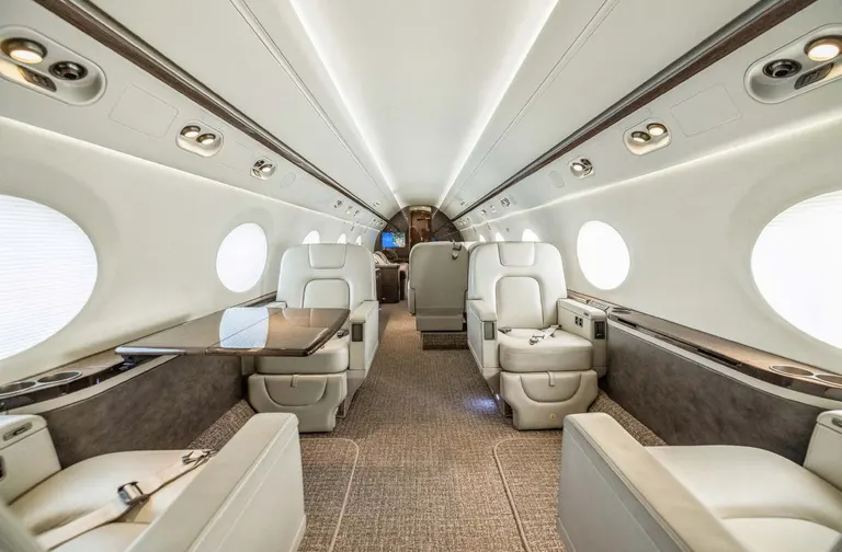 2011 Gulfstream G550 cabin