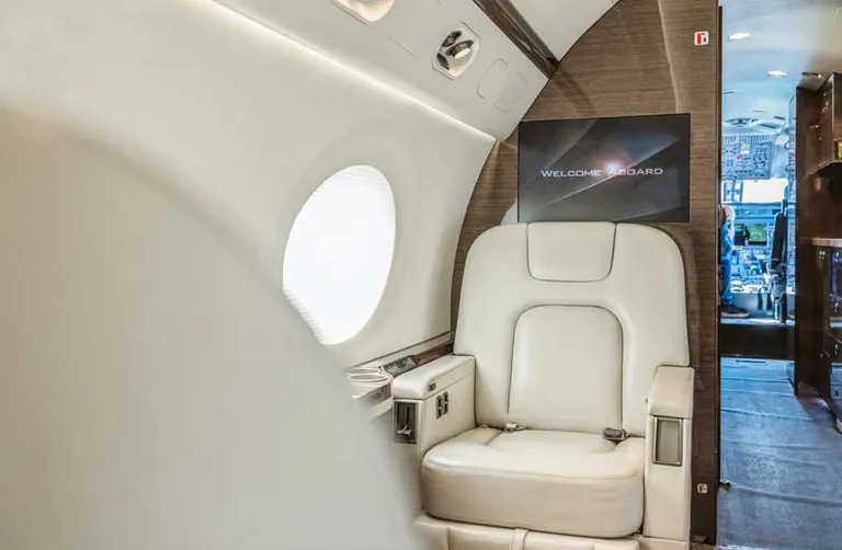 2011 Gulfstream G550 cabin