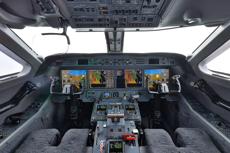 2011 Gulfstream G550 cabin