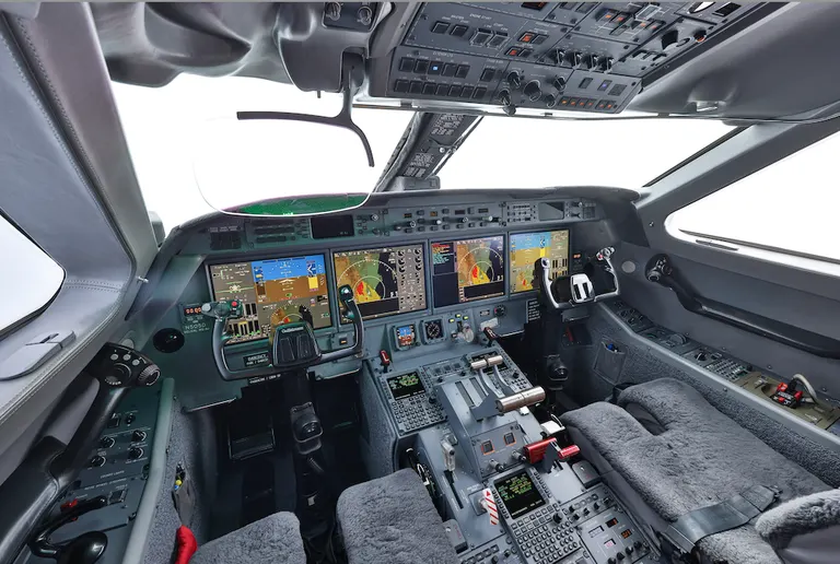 2011 Gulfstream G550 cabin