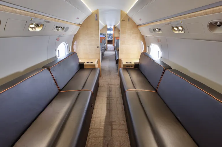 2011 Gulfstream G550 cabin
