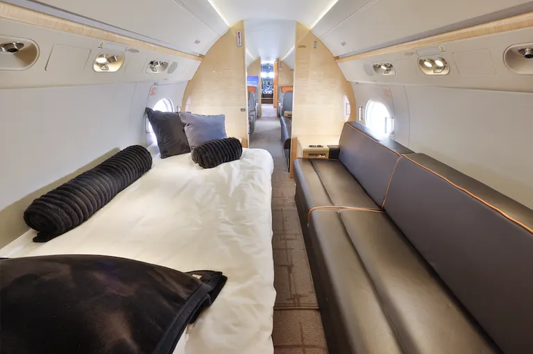2011 Gulfstream G550 cabin