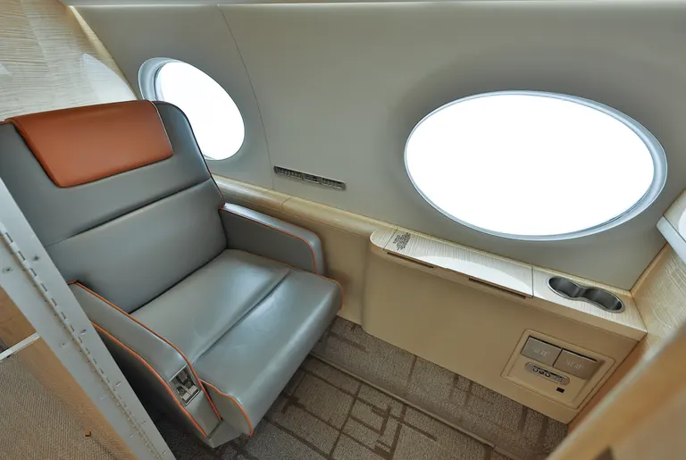 2011 Gulfstream G550 cabin