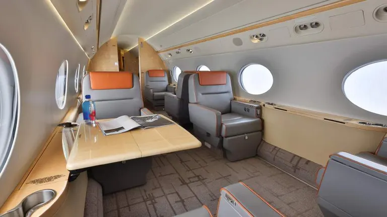 2011 Gulfstream G550 cabin