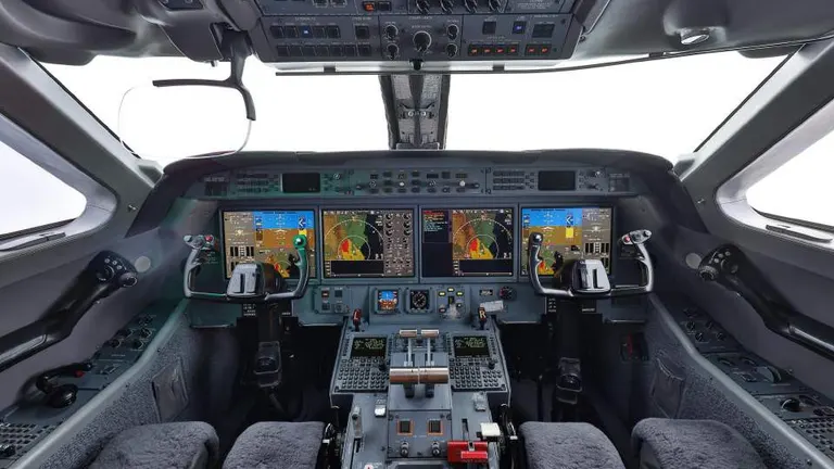 2011 Gulfstream G550 cabin