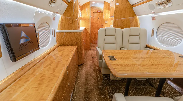 2013 Gulfstream G550 cabin