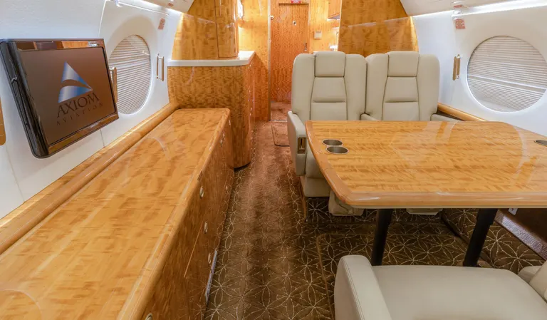 2013 Gulfstream G550 cabin