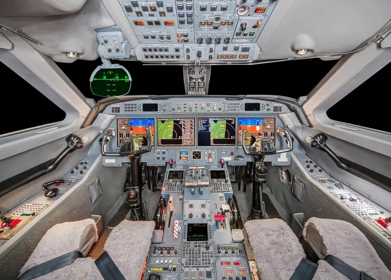 2013 Gulfstream G550 cabin