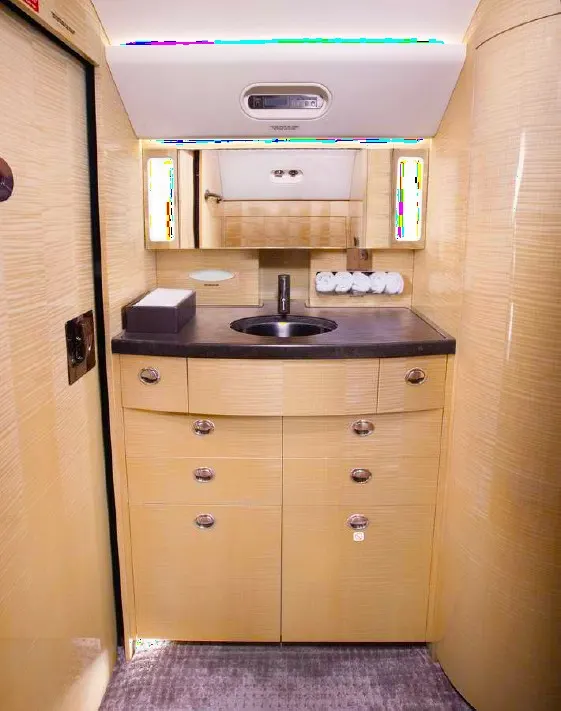 2013 Gulfstream G550 cabin