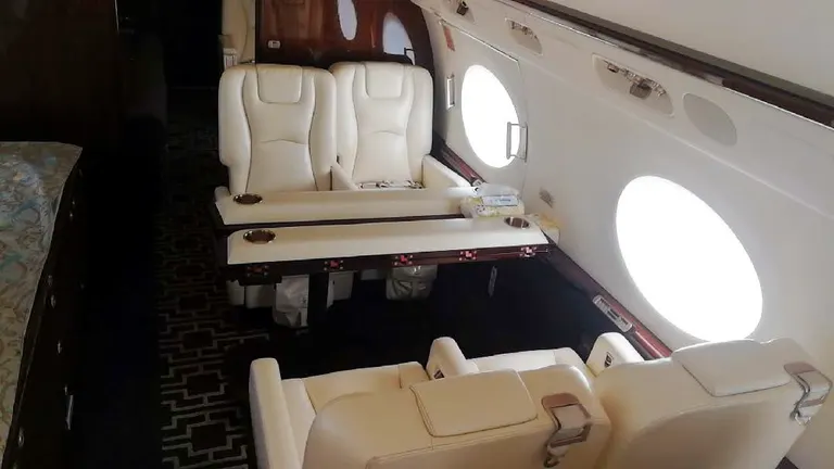 2013 Gulfstream G550 cabin