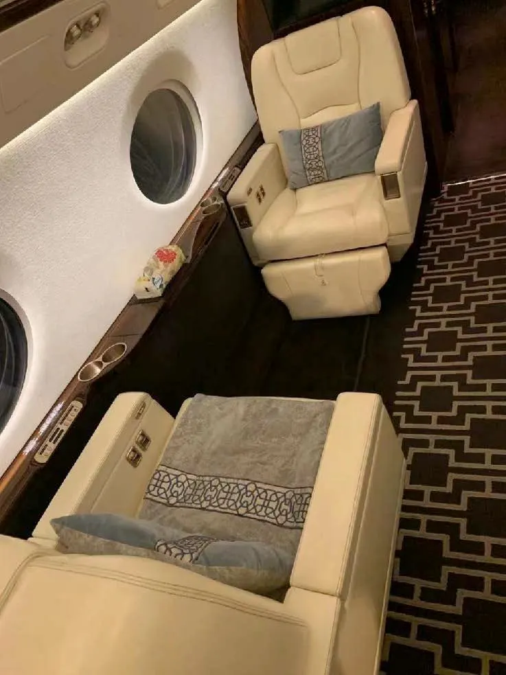 2013 Gulfstream G550 cabin
