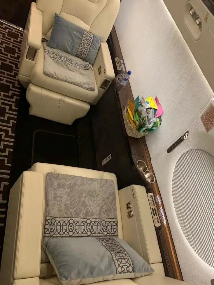2013 Gulfstream G550 cabin