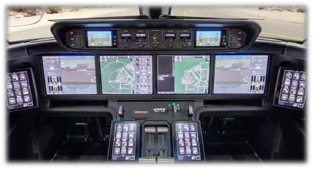 2013 Gulfstream G550 cabin