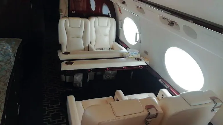 2013 Gulfstream G550 cabin