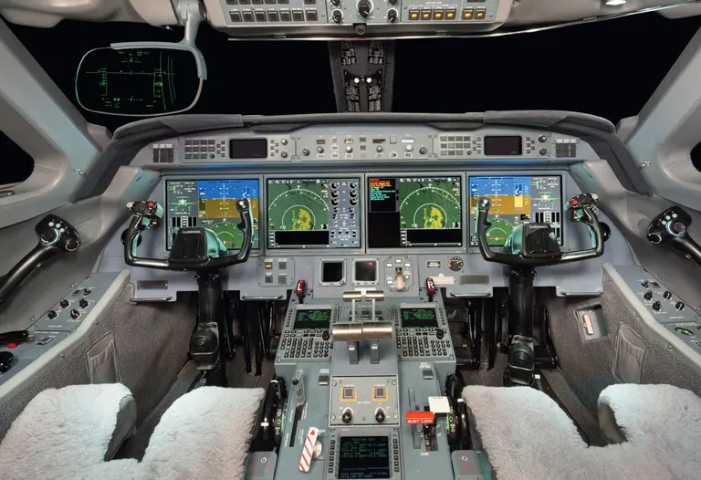 2013 Gulfstream G550 cabin