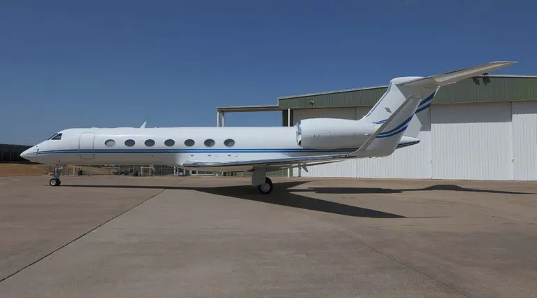 2018 Gulfstream G550 exterior