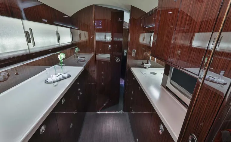 2018 Gulfstream G550 cabin
