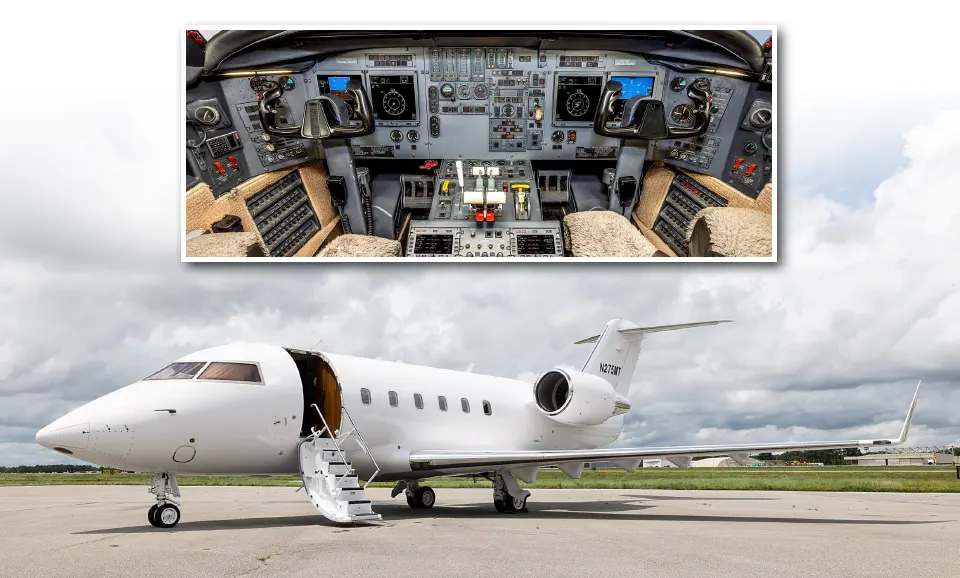 Bombardier Challenger 601 - Photo 3